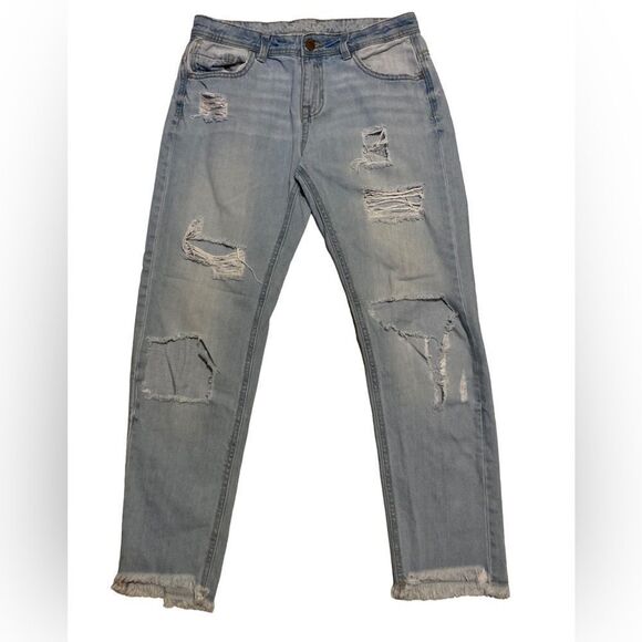 Zara Denim - Zara distressed ripped Jeans Size 2